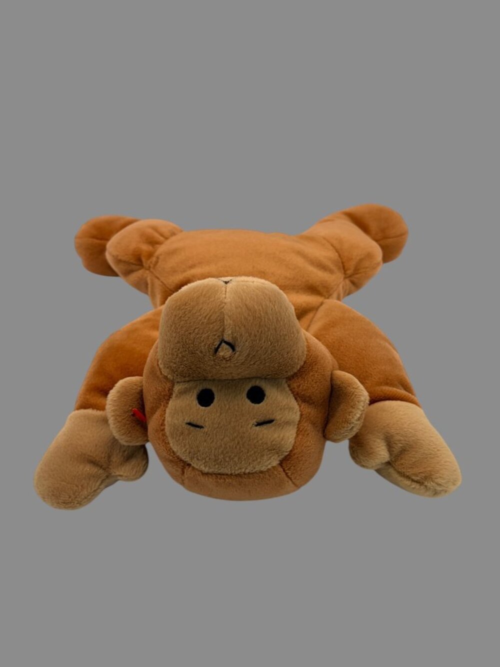 TY Beanie Buddy Curious George Plush Monkey 15" Brown Stuffed Animal Toy 1997 - Picture 3 of 8
